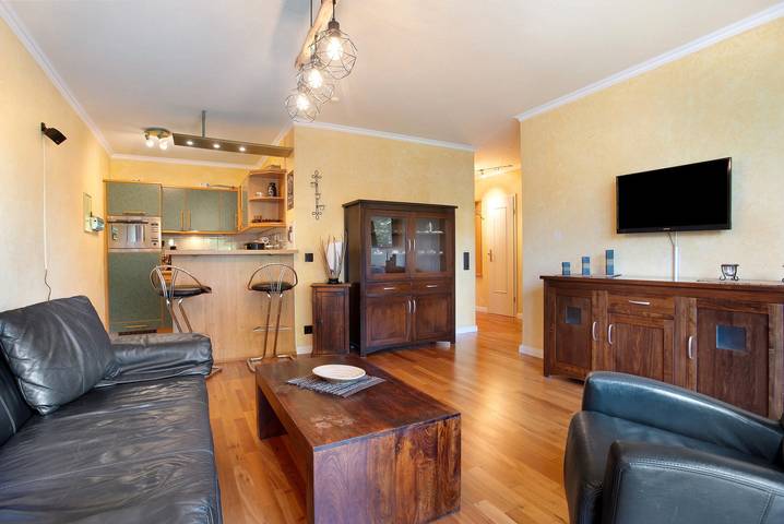 Appartement entier, Appartement 'Am Gespensterwald' avec terrasse privée in Nienhagen, Rostock et ses environs