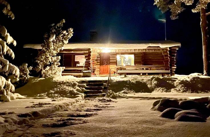 Casa rural para 4 personas, con terraza además de vistas y sauna en Rovaniemi
