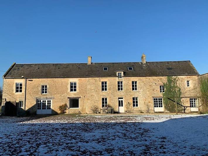Maison de vacances pour 25 personnes, avec vue et jardin