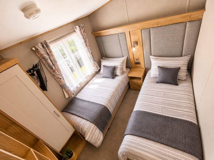 Cala Gran 3-Bed Caravan, Sleeps 8 w/ Wrap Decking in Thornton-Cleveleys, Lancashire