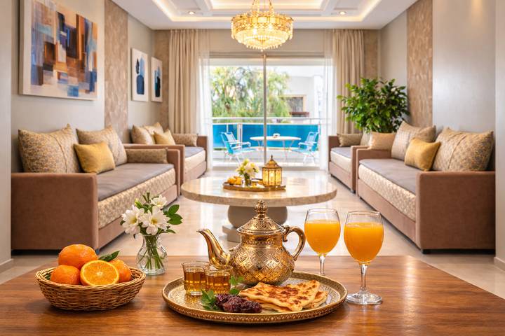 Apartamento de vacaciones para 14 personas, con vistas y jardín - 1