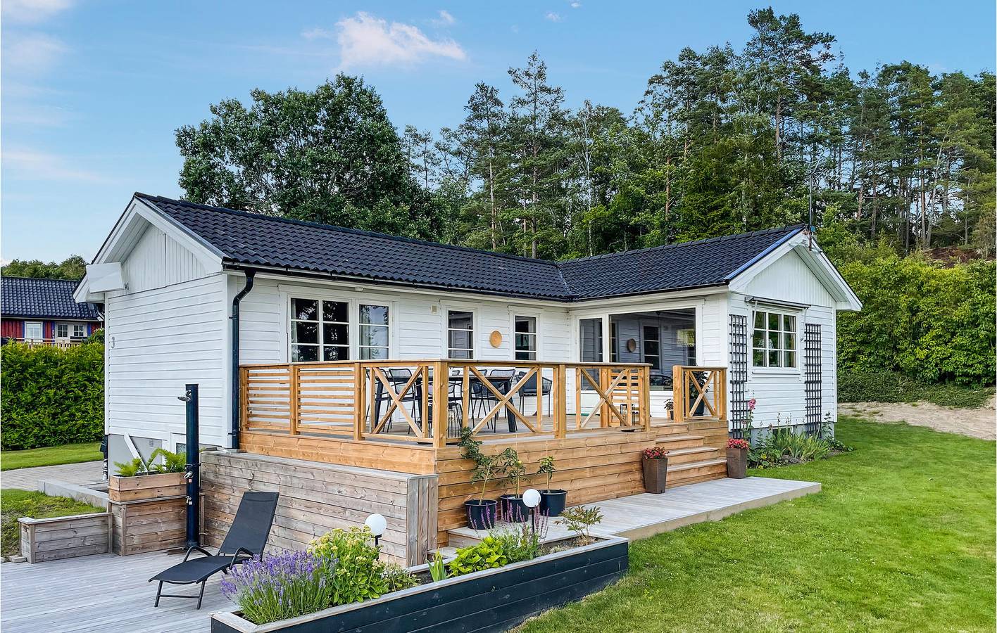 Hus för 7 Personer, med terass och trädgård