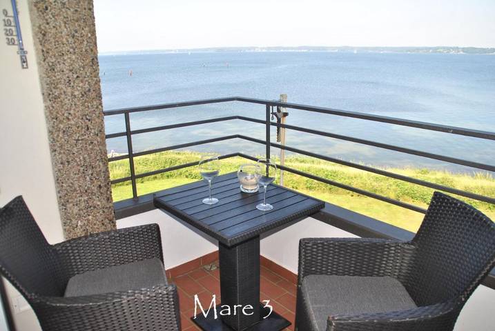 Ferienwohnung für 2 Personen, mit Balkon und Garten sowie Seeblick und Ausblick in Schausende - 3