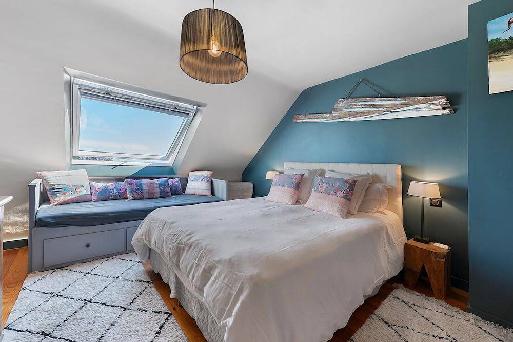 Chambre d’hôtes « Escale Sauzonnaise - L’Amer » avec vue mer, piscine partagée et Wi-Fi in Sauzon, Côte des Mégalithes