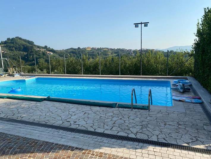Maison de vacances pour 8 personnes, avec piscine ainsi que vue et balcon - 1