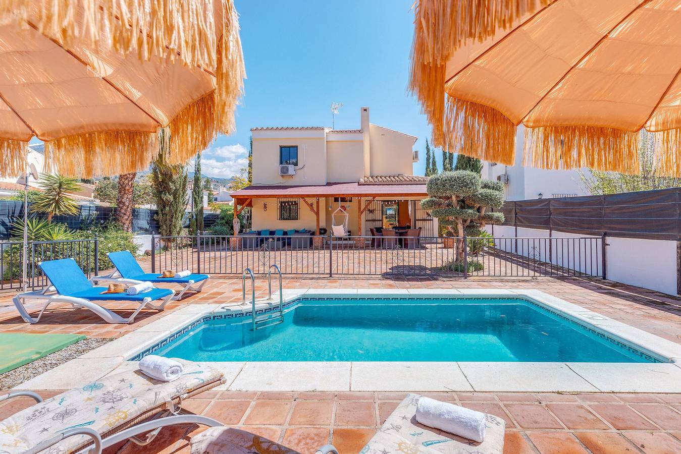 Villa 'Casa Perez' with Mountain View, Private Pool and Wi-Fi in Alcaucín, Málaga Province