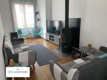 Maison De Vacances pour 10 Personnes dans Fort-Mahon-Plage, Parc naturel régional de la Baie de Somme Picardie Maritime, Photo 1