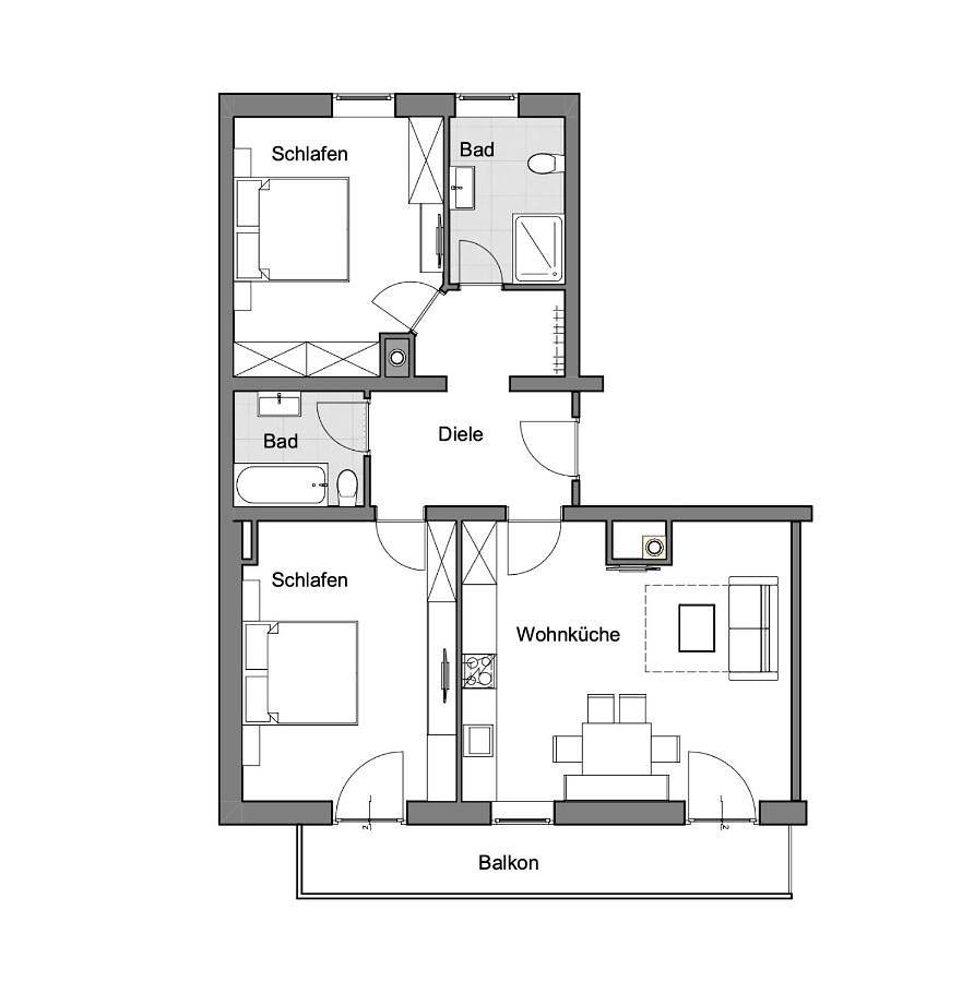 Ganze Wohnung, Apart Alpenrose Spiss in Spiss, Bezirk Landeck