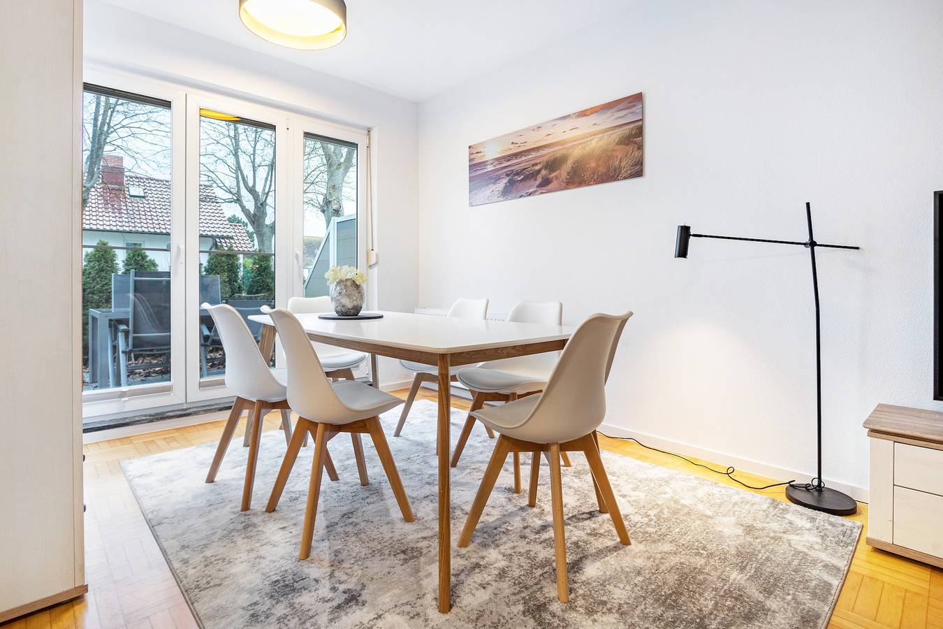 Apartamento entero, Apartamento 'Haus Annelie Fewo 3' con terraza privada, jardín compartido y Wi-Fi in Dranske, Rügen