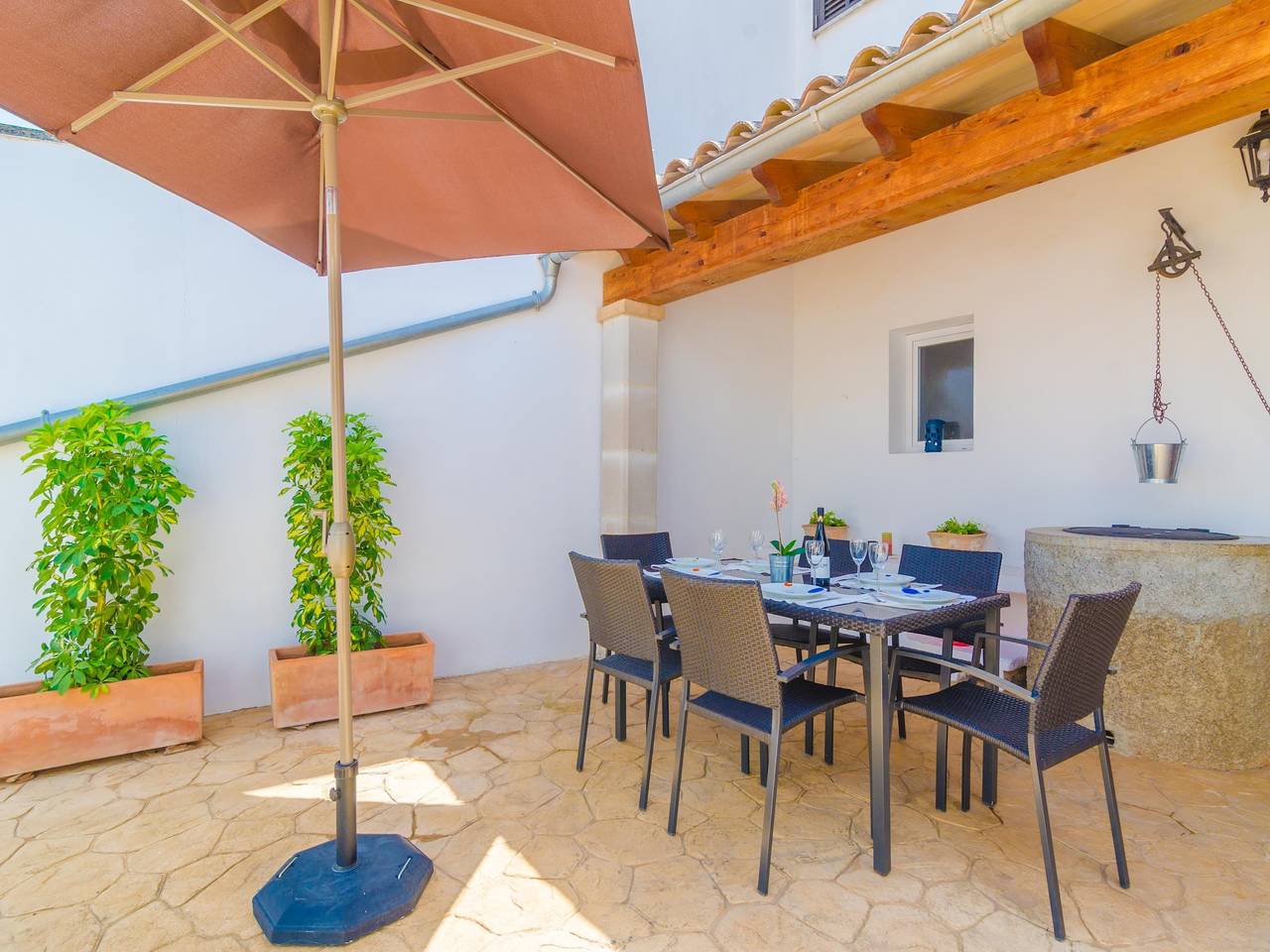 Can Pistola - Villa With Private Pool In Algaida in Algaida, Majorca Center