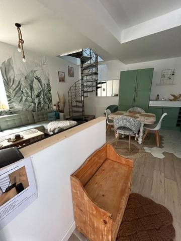 Gîte pour 4 personnes, avec terrasse, adapté aux familles à Jaulgonne