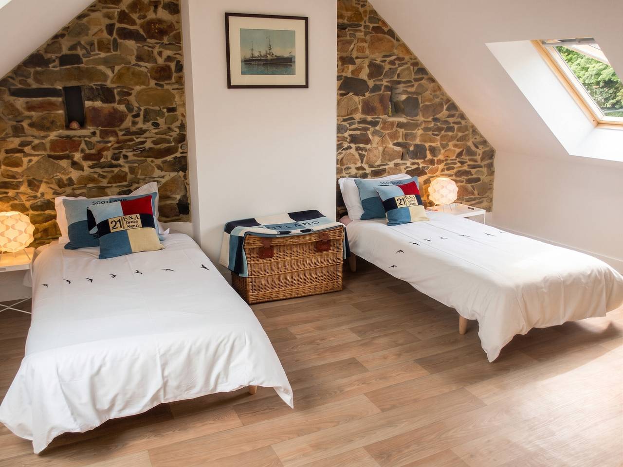Maison charmante à Pordic, cheminées et jardin clos in Pordic, Côte de Goëlo