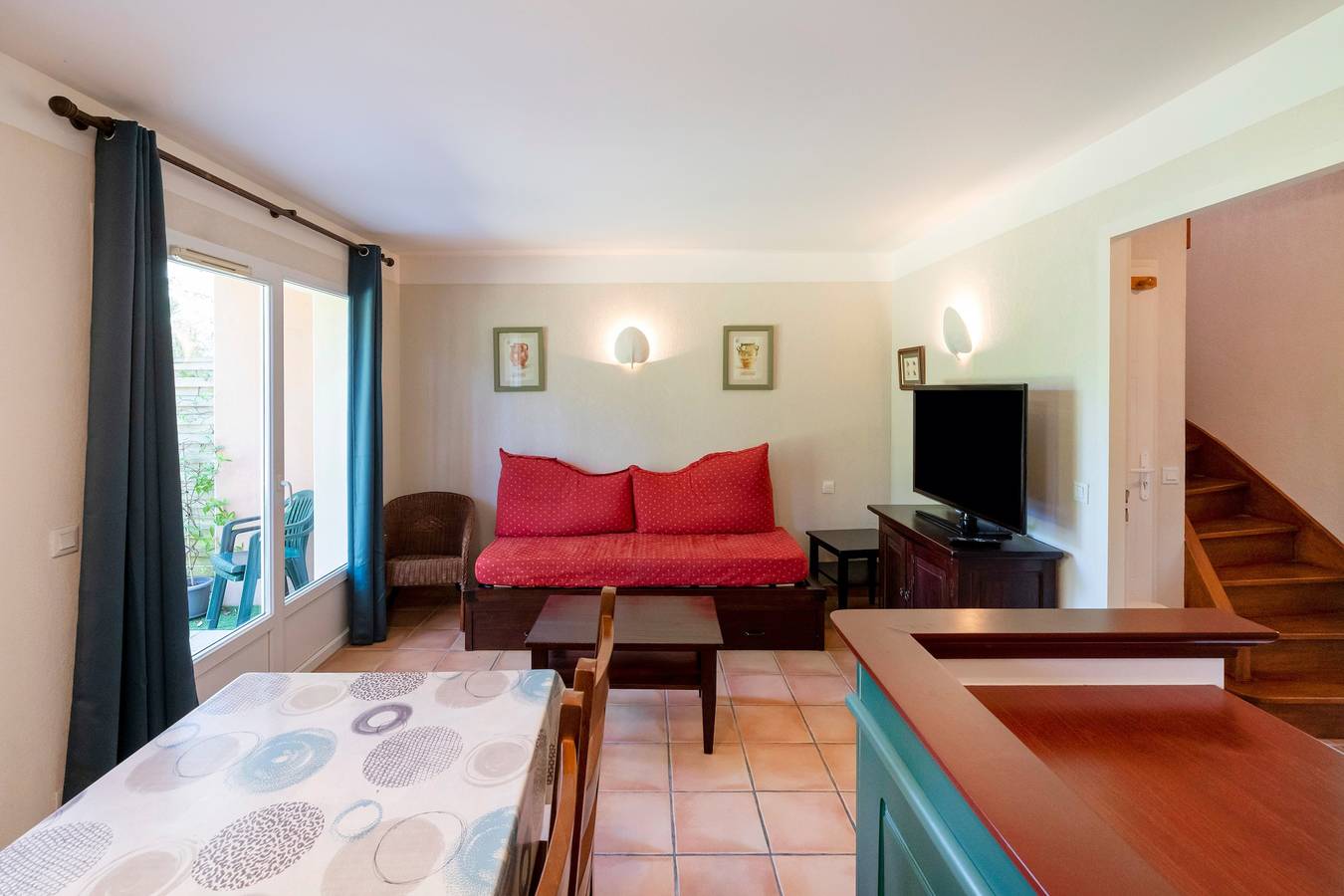 Maison de vacances 'Maison Domaine Du Golf De Pinsolle' avec terrasse privée, jardin privé et balcon in Soustons, Côte d’Argent