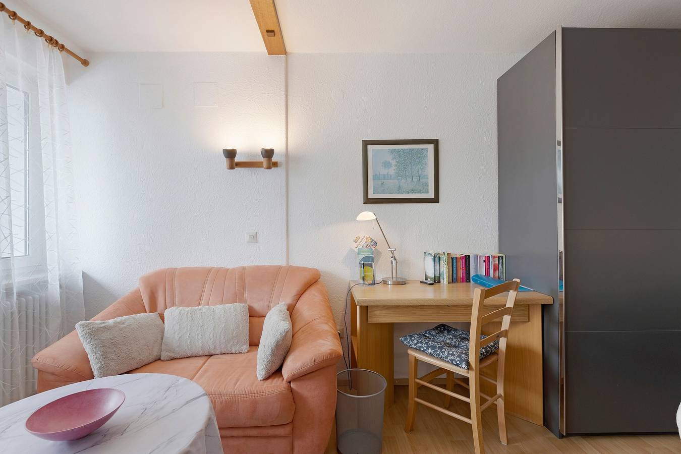 Ganze Wohnung, Feriewohnung 3 mit Terrasse, Gemeinschaftsgarten, Wlan & Dreiwelten Card in der Nähe vom Solemar in Bad Dürrheim, Mittlerer Schwarzwald