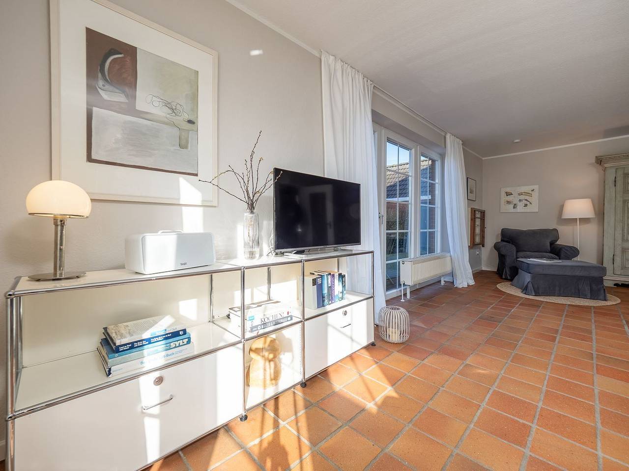 Schönes Einzelhaus mit 120 m², 5 Zimmern und großem Garten für bis zu 7 Personen in Westerland, Sylt (Gemeinde)