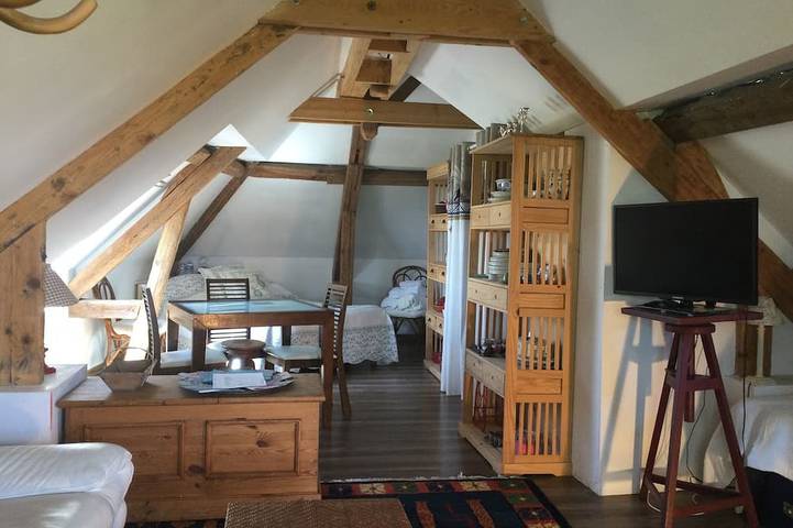 Gîte pour 3 personnes, avec jardin, animaux acceptés à Angerville-la-Martel - 2