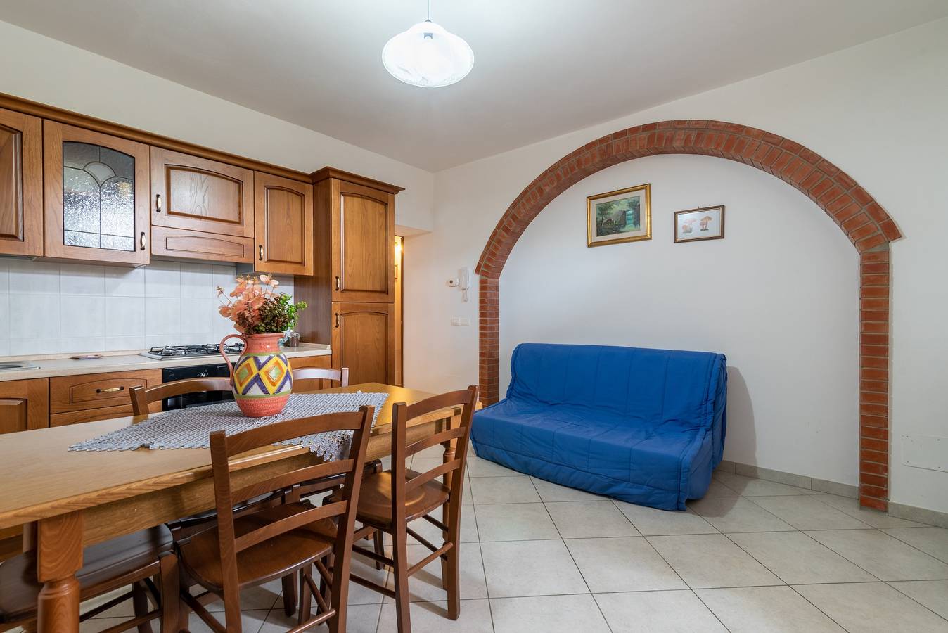 Apartment “Papà Giuseppe La Stalla” with Shared Pool and Wi-Fi in Cortona, Arezzo Province