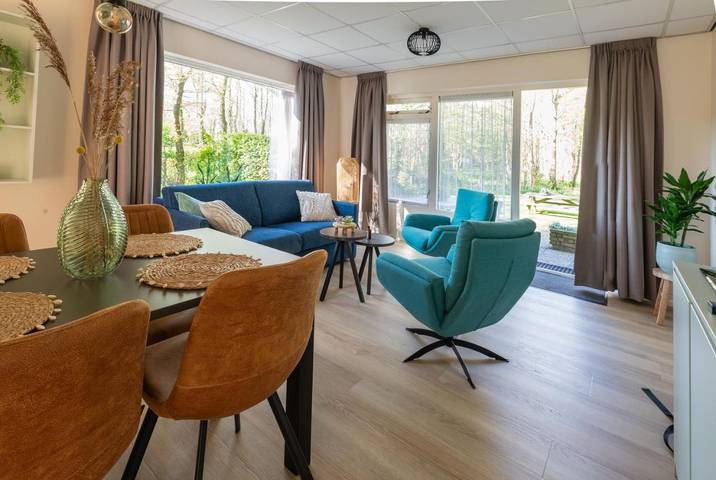 Appart’hôtel pour 4 personnes, avec jardin ainsi que terrasse et vue