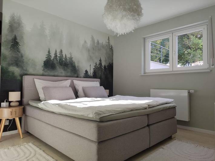 Ferienwohnung für 5 Personen, mit Terrasse und Garten
