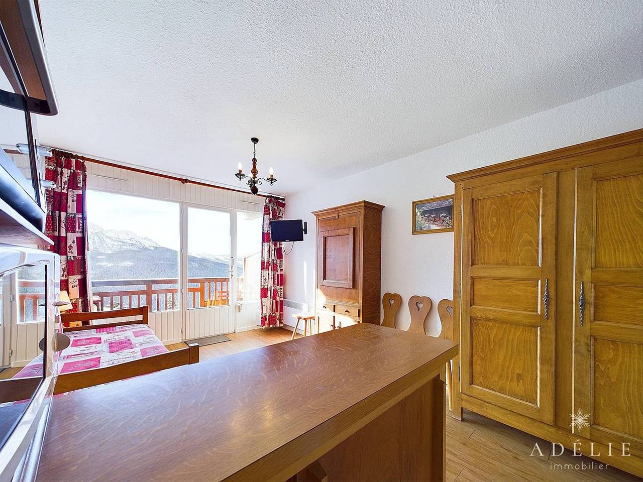 Ganzes Studio, Bergstudio im Zentrum, 4 Pers, Balkon, nahe Pisten in La Rosière, Montvalezan