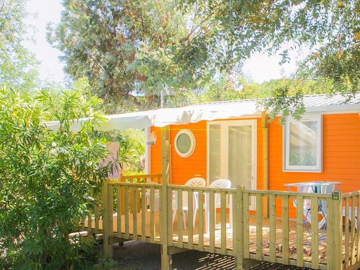 Camping La Provençale - Mobilheim 6 personen - Confort 3 Zimmer in Mandelieu-la-Napoule, Massif de l'Esterel
