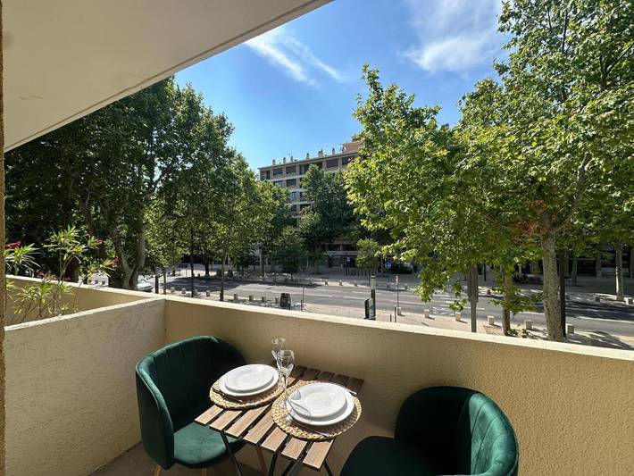 Gîte pour 2 personnes, avec balcon dans Office De Tourisme D Aix En Provence - 4