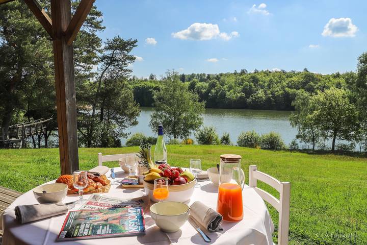 Holiday apartment for 6 people, with sauna and lake view as well as pool - 1