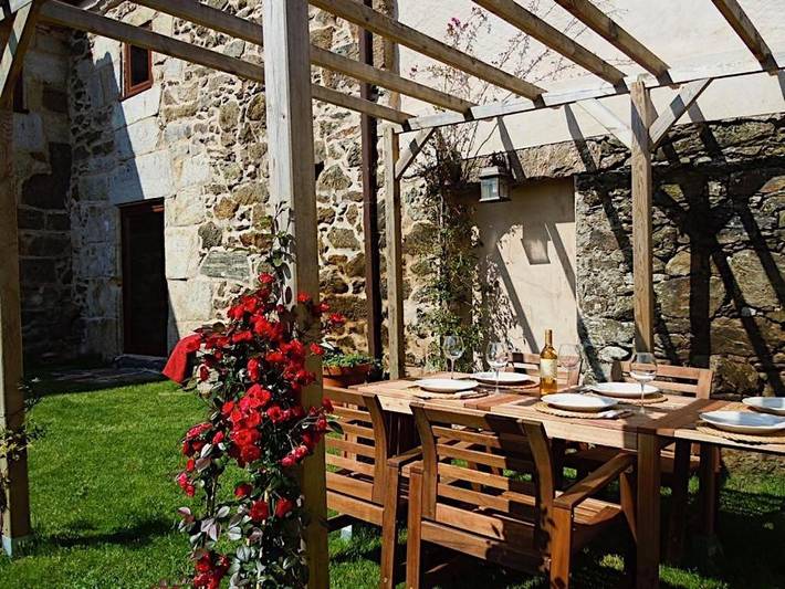 Casa rural para 16 personas, con vistas y jardín, Se admiten mascotas en Bergantiños - 3