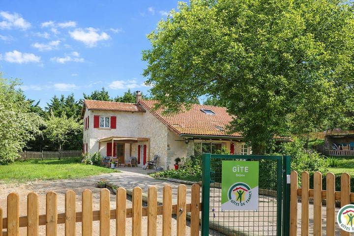 Gîte für 6 Personen, mit Garten und Sauna sowie Terrasse, mit Haustier - 1