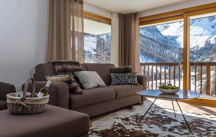 Gîte pour 4 personnes, avec jardin ainsi que sauna et balcon dans Grimentz - 2