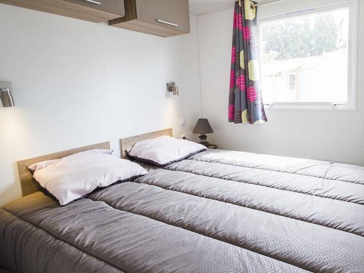 Camping Le Mas des Lavandes - Mobilheim 6 personen - Premium D in Sérignan, Mittelmeerküste (Frankreich)