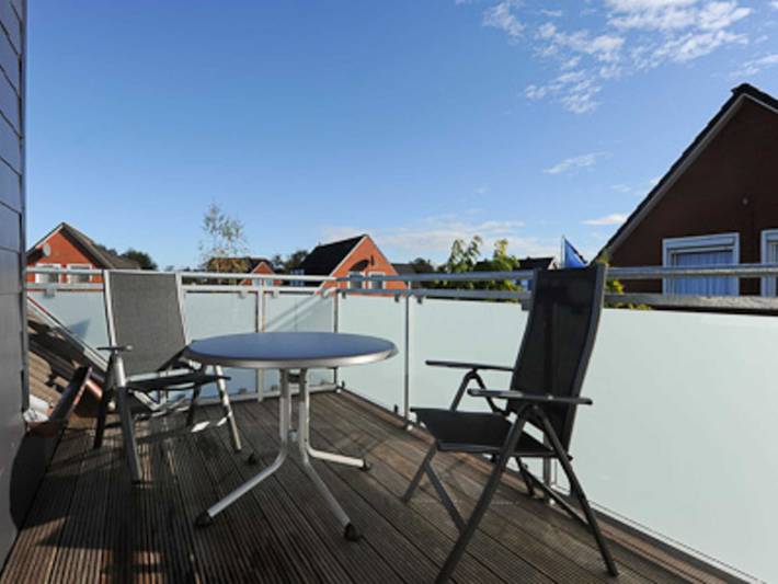 Ferienwohnung für 2 Personen, mit Balkon und Garten sowie Sauna in Bensersiel - 3