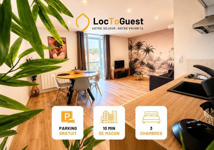 Gîte pour 8 personnes à Prissé