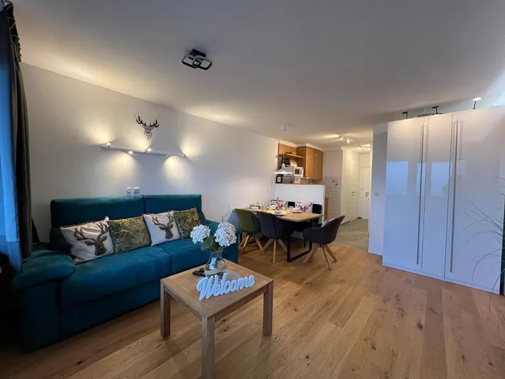 Ferienwohnung für 4 Personen, mit Pool und Sauna sowie Balkon und Ausblick - 1