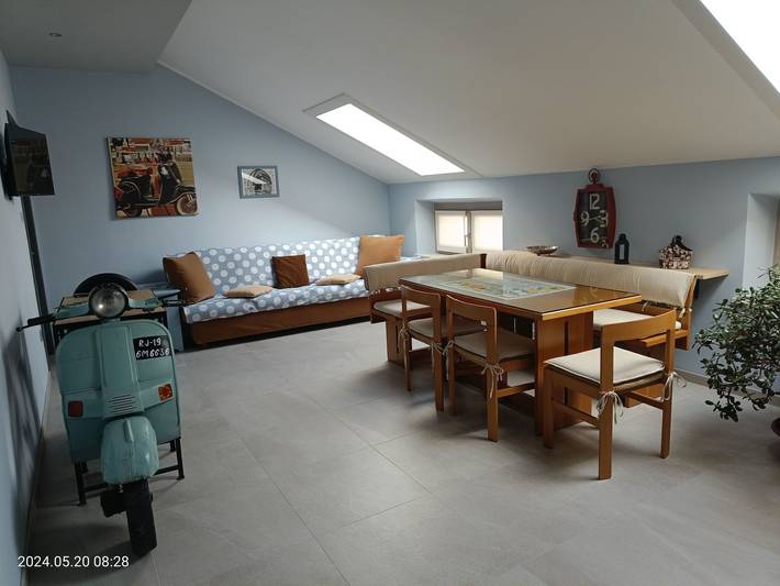 Appartement de vacances pour 4 personnes, avec jardin