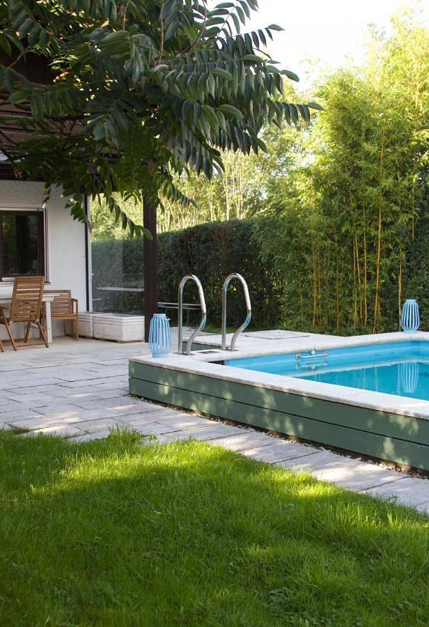 Ferienhaus für 10 Personen, mit Pool und Garten sowie Ausblick