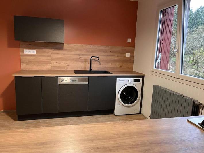 Appartement de vacances pour 8 personnes, avec Terrasse ainsi que Jardin et Vue