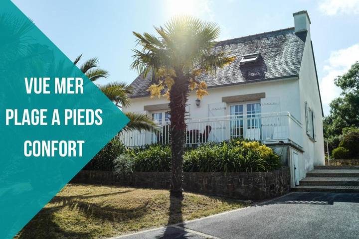 Maison de vacances pour 8 personnes, avec Terrasse ainsi que Jardin et Vue