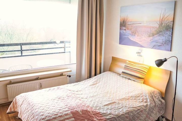 Ganze Wohnung, Gemütliche Wohnung für 2 Leute mit  W-Lan, TV, Balkon und Haustiere erlaubt in Ostseebad Damp, Damp