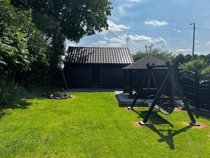 Ferienhaus für 5 Personen, mit Garten und Ausblick in Danzig