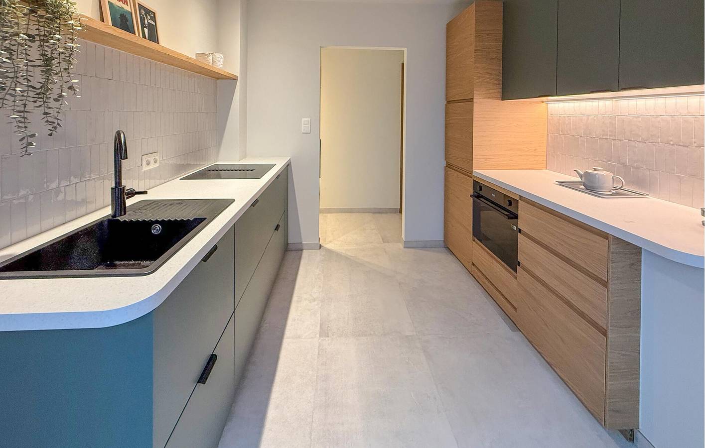 Geheel vakantieappartement, Vakantieappartement voor 5 personen met terras in De Haan, Belgische Kust