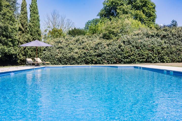 Château pour 12 personnes, avec vue sur le lac ainsi que piscine et jardin en Gironde - 4