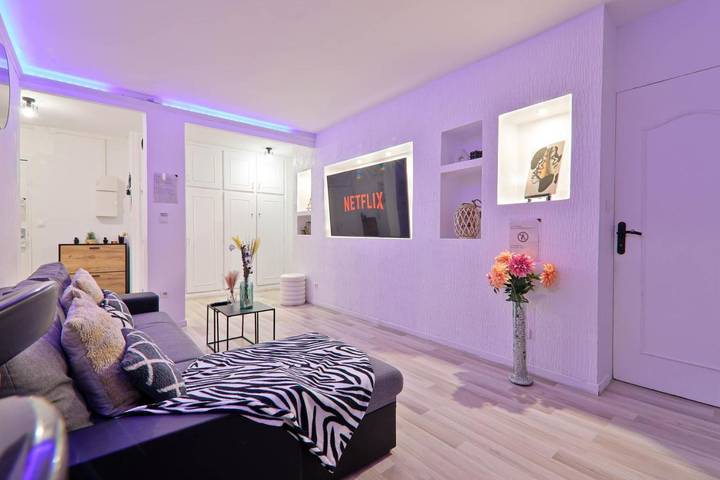 Appartement de vacances pour 6 personnes, avec balcon