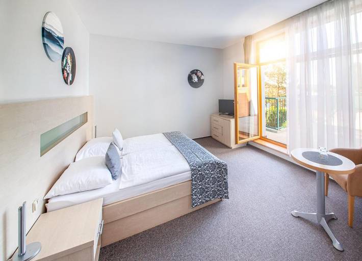 Hotel dla 2 osób, z ogród i sauna, zwierzęta dozwolone w Pilzno