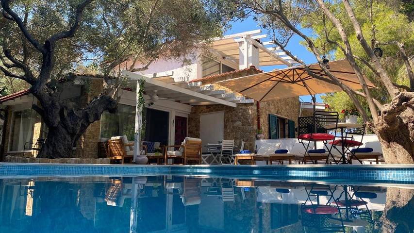 Villa für 4 Personen, mit Ausblick und Pool sowie Garten in Chalkidiki - 3