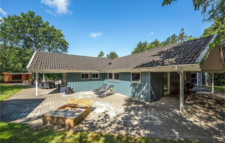 Ferienhaus für 10 Personen, mit Terrasse und Whirlpool sowie Garten und Sauna in Jegum - 3