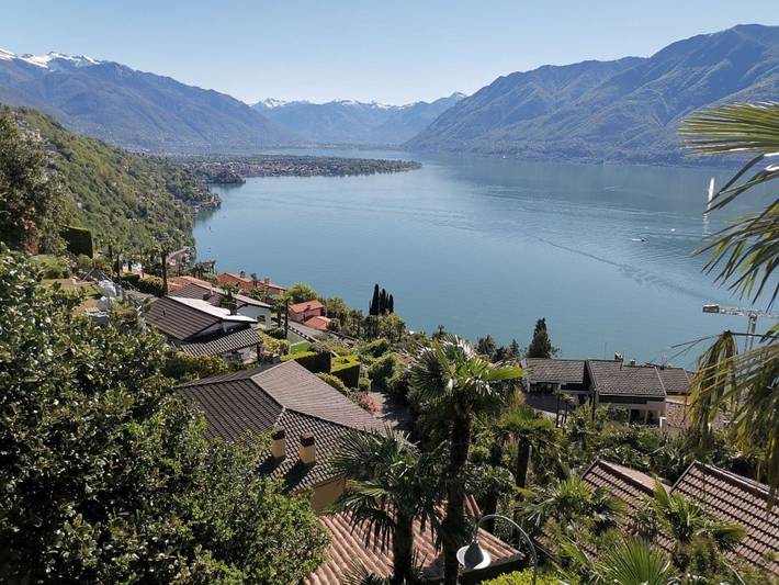 Ferienhaus für 4 Personen, mit Seeblick und Ausblick sowie Terrasse und Garten in der Schweiz - 3