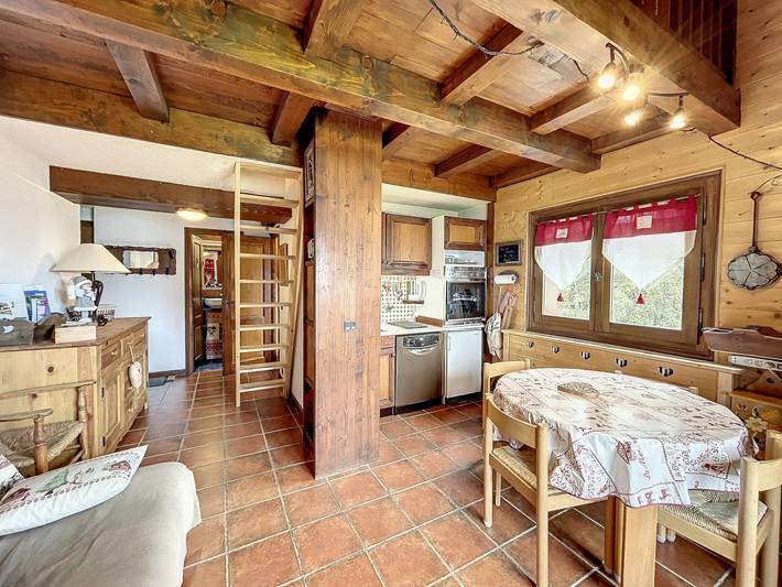 Apartamento entero, Encantador dúplex cerca del telesquí del Bouchet, ideal para familia in Combloux, Pays du Mont-Blanc
