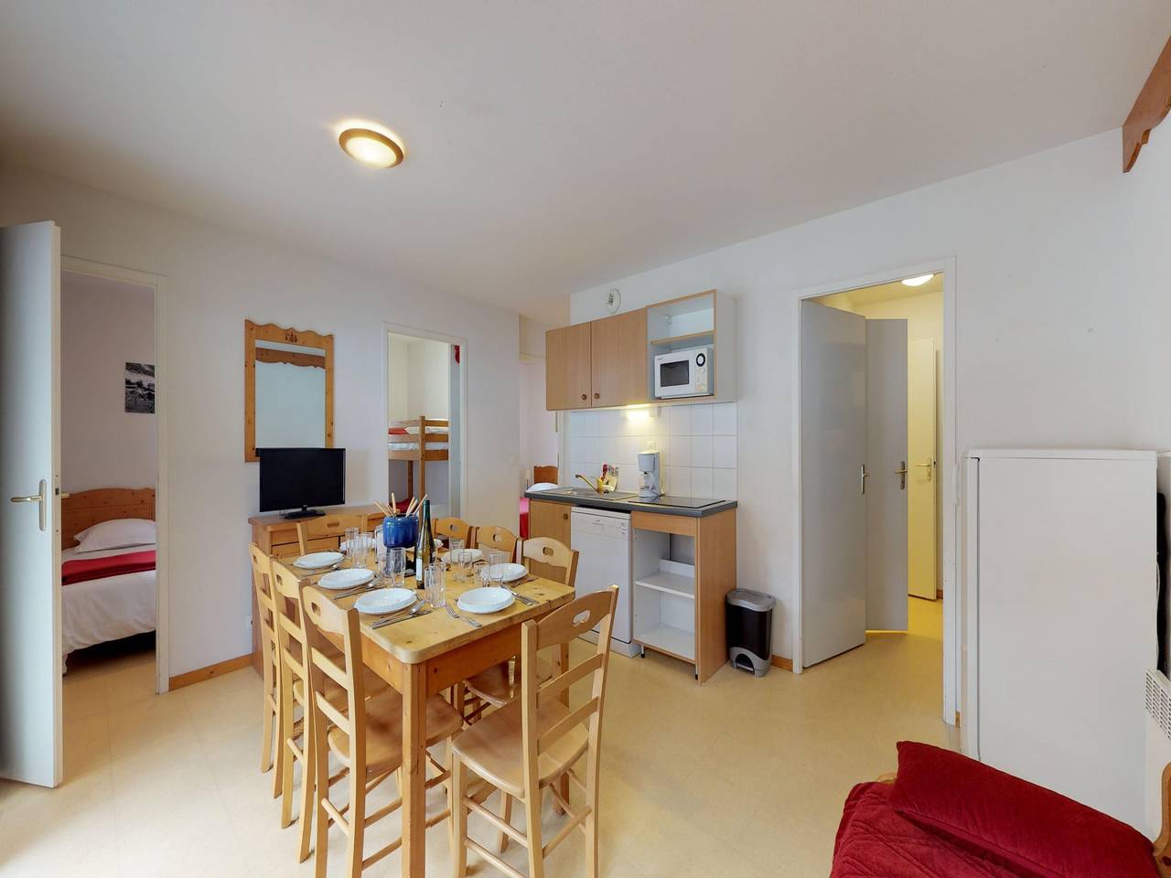 Ganze Wohnung, Ferienwohnung für 8 Personen in den Nordalpen in Bramans, Region Saint-Jean-de-Maurienne