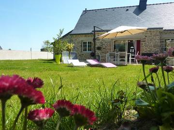 Gîte pour 4 personnes, avec terrasse et jardin à Plouguerneau